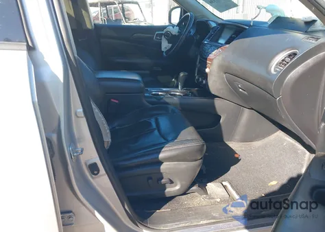 2014 Nissan Pathfinder Platinum from USA, damaged, VIN 5N1AR2MNXEC685542